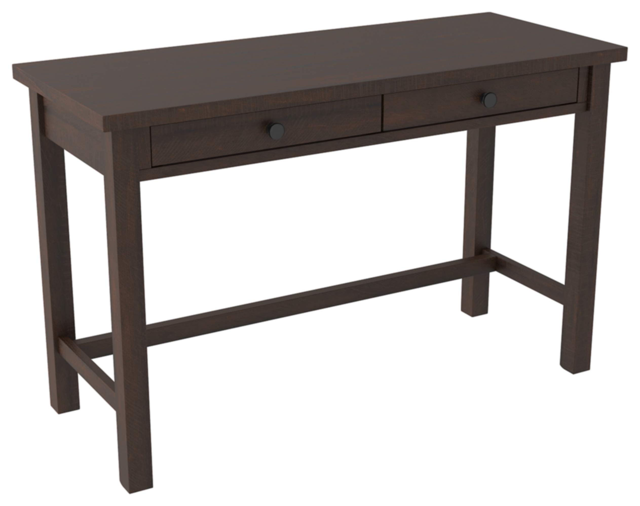 Modern Home Office Writing Desk with Drawers - Warm Brown Finish by Signature Design by Ashley | Stylish Workspace Solution for Small Spaces & Home Offices