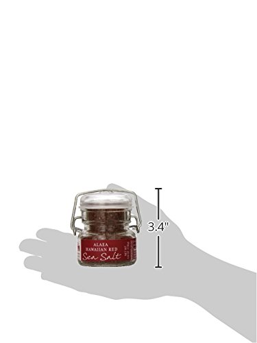 Pepper Creek Farms Alaea Hawaiian Red Sea Salt - 4.8 oz | Natural Unrefined Gourmet Salt for Cooking, Grilling & Seasoning | Perfect for Hawaiian Dishes, BBQ & Food Presentation