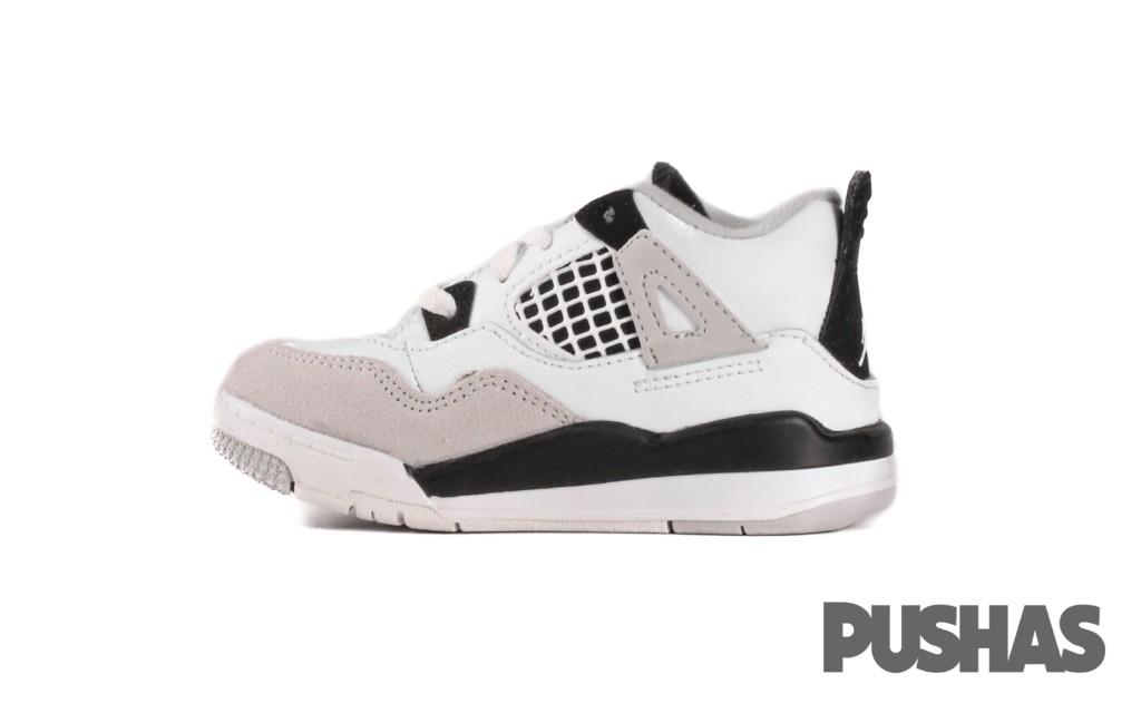 Air Jordan 4 Retro 'Military Black' TD Sneakers (2022) - Men's Basketball Shoes for Casual Wear & Street Style