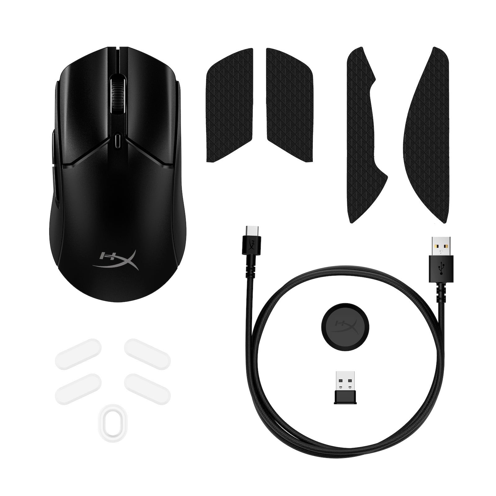 HyperX Pulsefire Haste 2 Wireless Gaming Mouse - Lightweight Ergonomic Design, 26K DPI, 100H Battery - Perfect for FPS, MOBA & Esports Gaming
