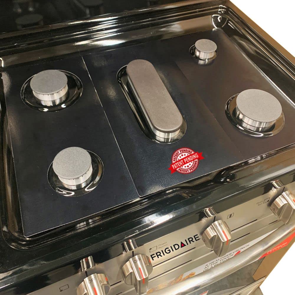 Premium Plus Stove Protectors for Frigidaire Gas Range Model BGGF3042KF | Custom Cut & Easy to Clean Stove Liner | Made in USA | Perfect for Kitchen Safety & Countertop Protection