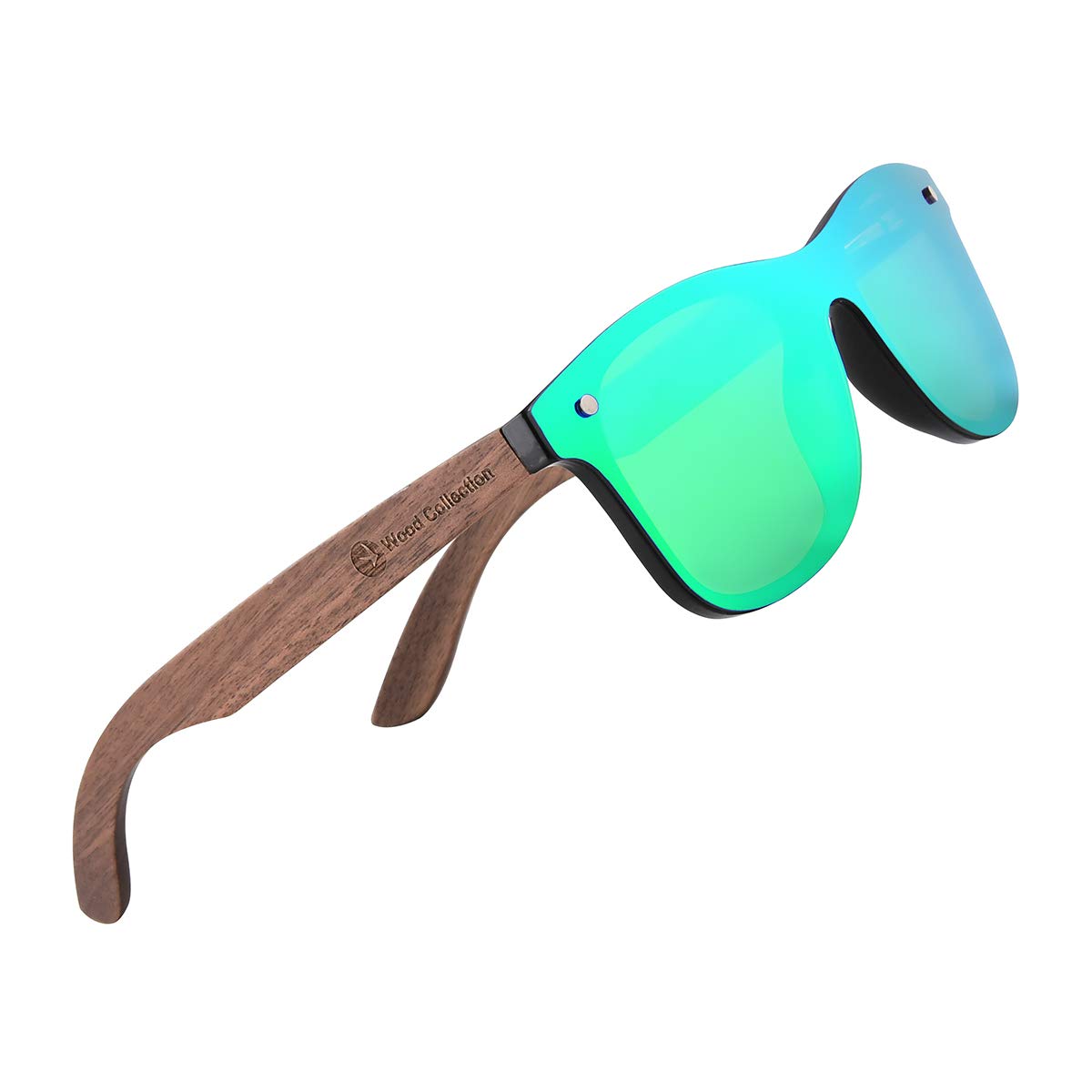 Polarized Wood Sunglasses for Men & Women - UV Protection, Lightweight & Stylish - Perfect for Driving, Outdoor Sports & Fashion Accessories