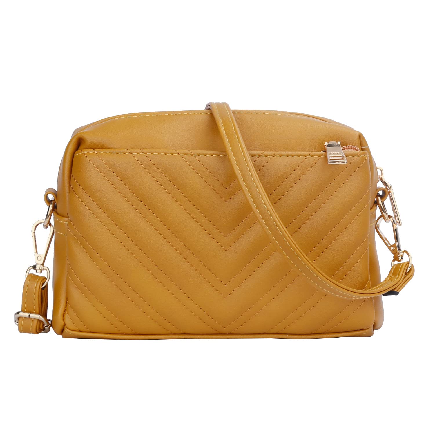 KKXIU Quilted Crossbody Bag for Women - Lightweight Small Shoulder Purse for Travel & Daily Use