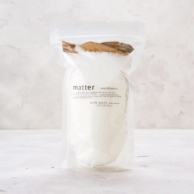 Premium Matter Company Bath Salts - Relaxing Epsom Salt Soak for Stress Relief & Muscle Recovery | Perfect for Spa Nights, Self-Care & Gift Giving