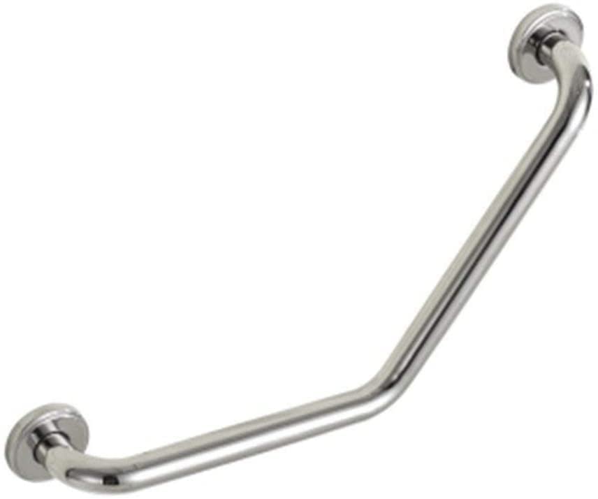 Stainless Steel Grab Bar for Bathroom - Anti-Slip Safety Handle with Chrome Finish | Shower, Toilet & Bathtub Support | ADA Compliant Bathroom Accessories for Elderly & Disabled