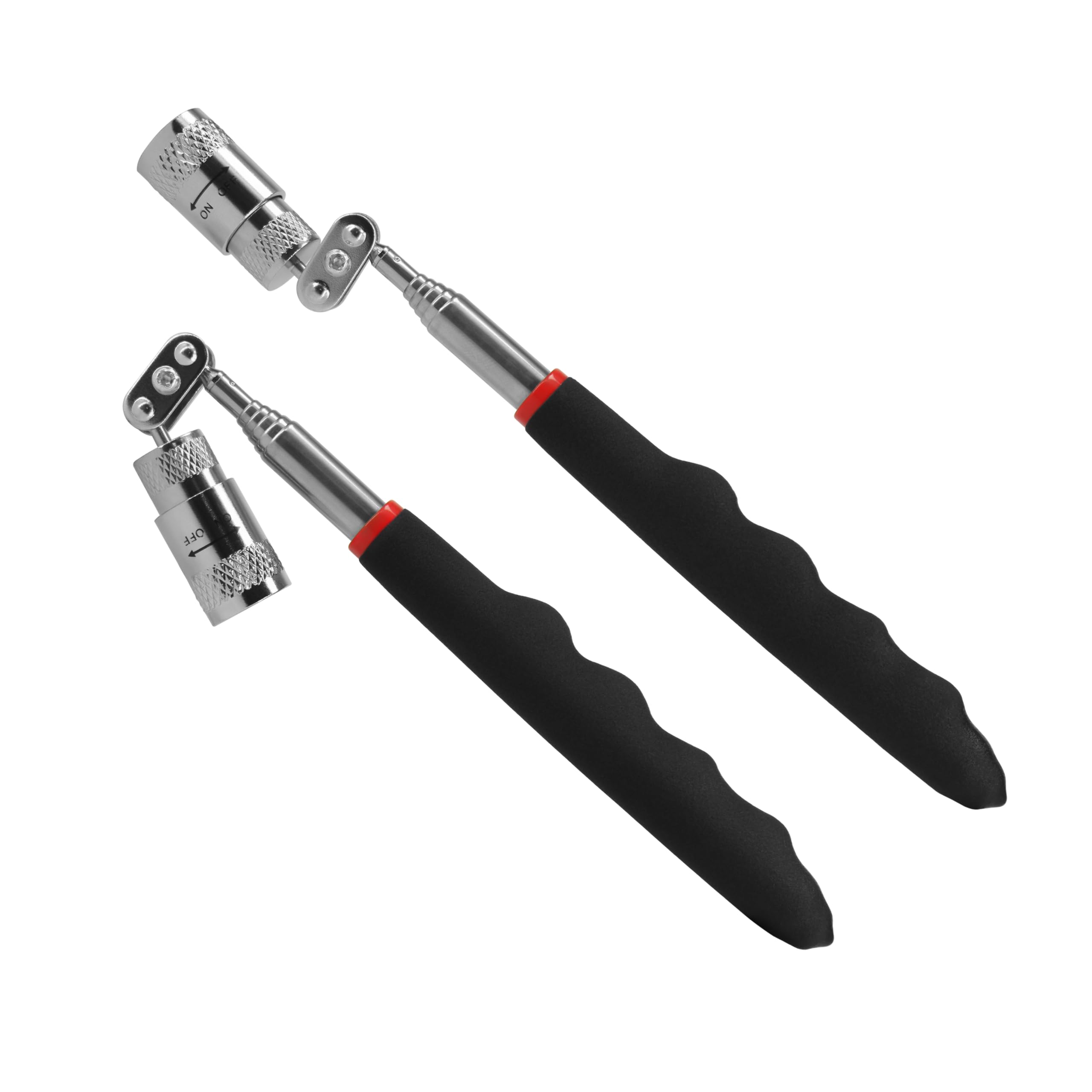 LED Light Claw Type Flexible Picker & Telescopic Inspection Mirror - Essential Household Tool Set for Home Repairs, Car Maintenance, and Hard-to-Reach Areas