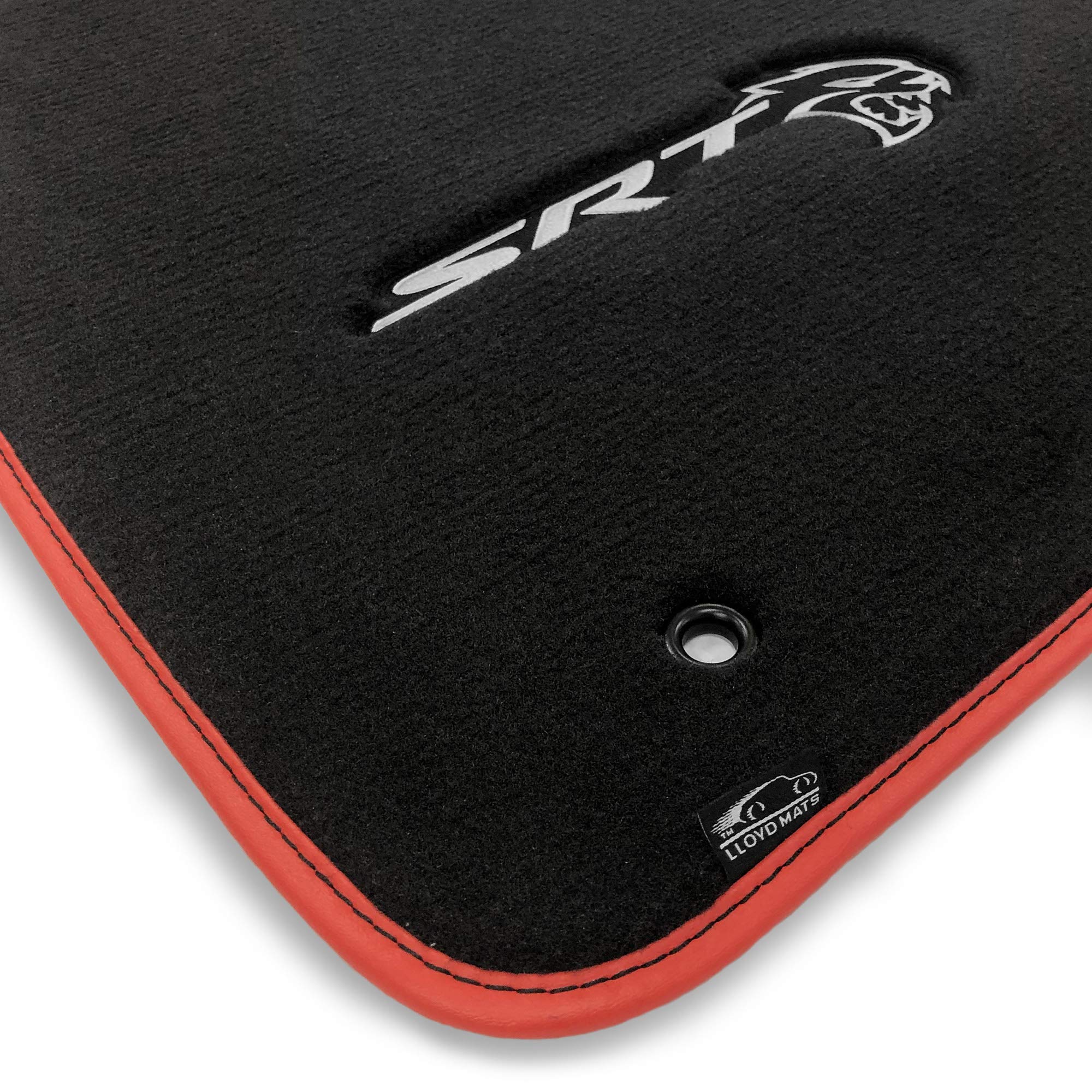 Premium Custom-Fit Carpeted Floor Mats for Dodge Charger Hellcat AWD/RWD 2015-2023 - Luxury Car Floor Liners (2-Piece Set, Charcoal) | All-Weather Protection & Enhanced Interior Style