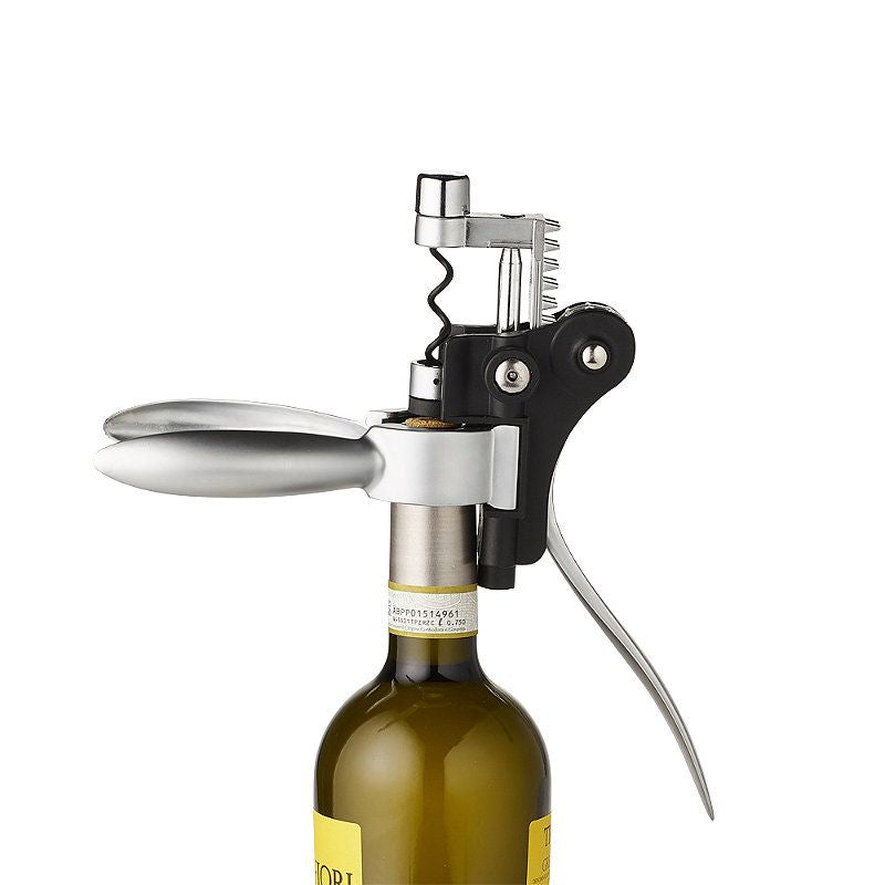 Flexicles Bottle Chiller & Lever Action Corkscrew Set - Premium Wine Cooler & Easy-Open Corkscrew for Chilling & Serving Wine - Perfect for Parties, Picnics & Home Entertaining