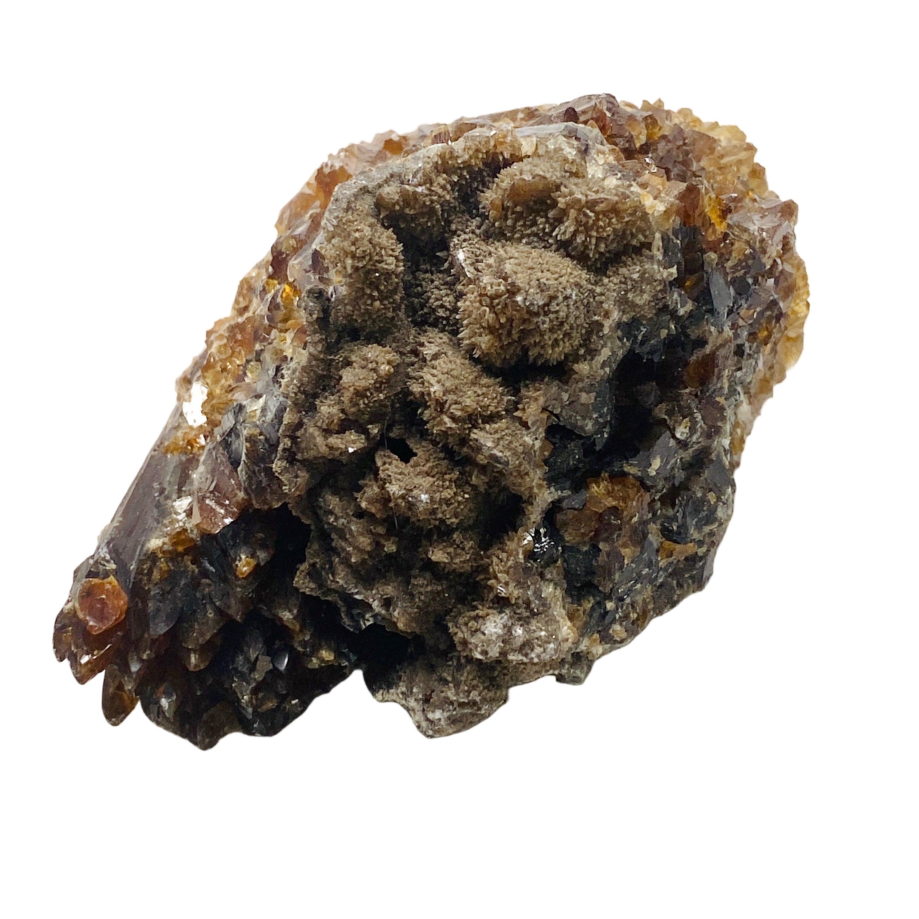 Natural Amber Calcite Crystal Specimen - AMCA 05 - Healing Stone for Meditation, Energy Work & Home Decor