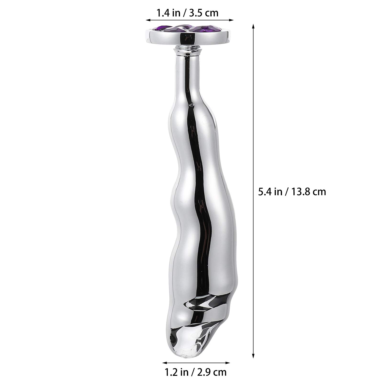 1Pc Anal Plug Toy - Adult SM Sex Toy for Couples & Solo Play