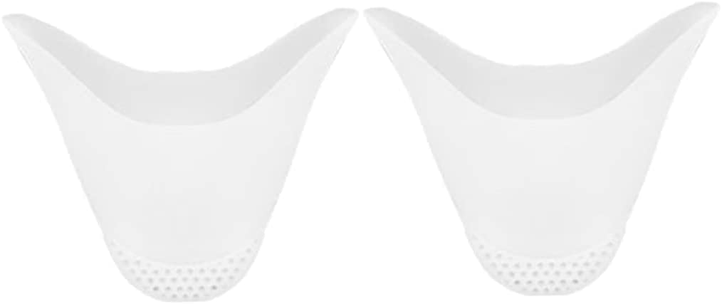 Haiqings Silicone Toe Protectors - Soft Gel Cushion Pads for Ballet Pointe, High Heels & Dance Shoes - 2pcs Foot Care Solution for Blisters & Pain Relief - Perfect for Ballerinas, Dancers & High Heel Lovers
