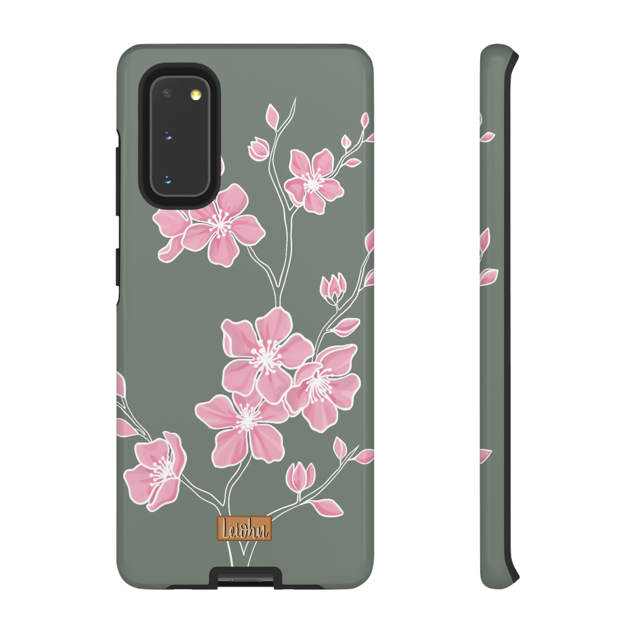 Samsung Galaxy Phone Case with Cherry Blossom Design - Slim Protective Cover for Samsung Galaxy S23/S22/S21 - Perfect for Spring Outfits & Everyday Use