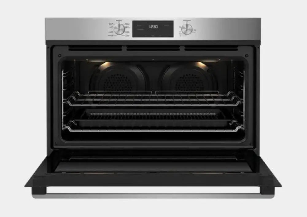 Westinghouse WVE9515SD 90cm 8-in-1 Multi-Function Stainless Steel Built-In Oven - Perfect for Baking, Roasting & Grilling in Modern Kitchens