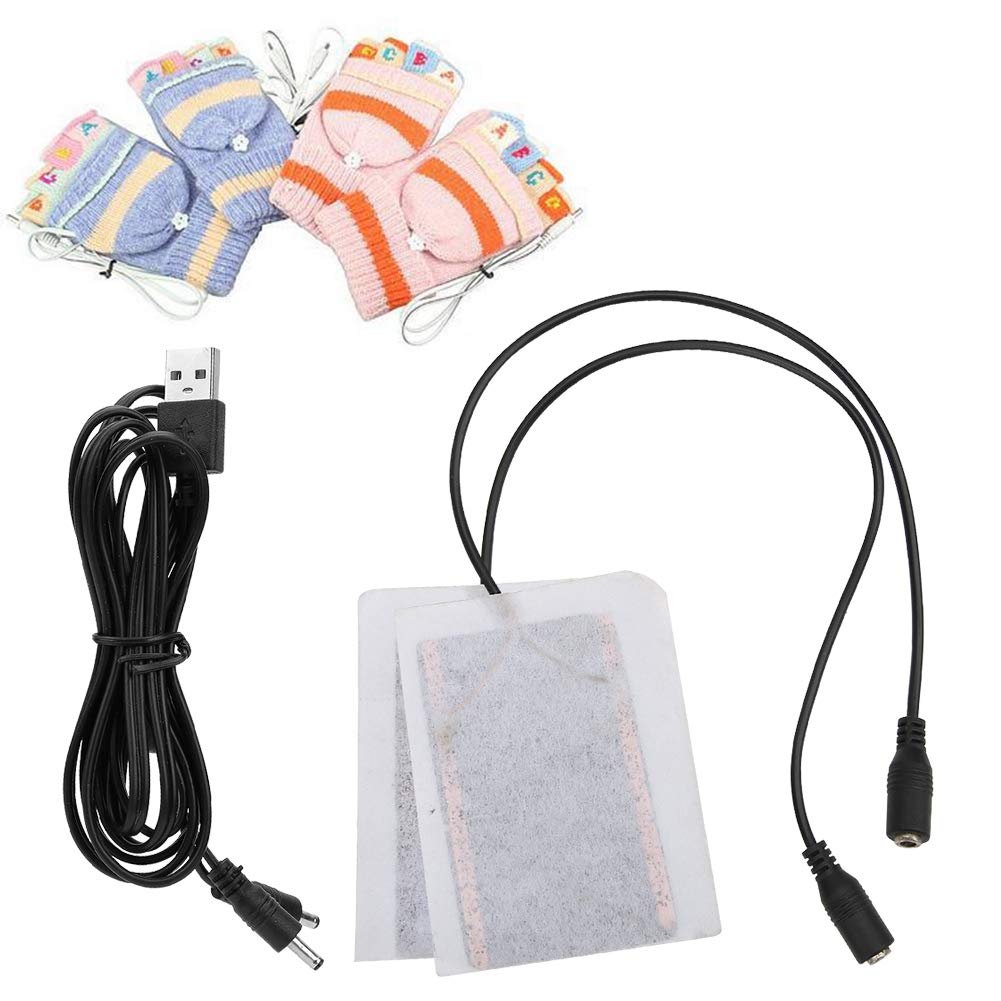 MAGT Portable 5V USB Carbon Fiber Heating Pad - Lightweight Electric Heat Mat for Back, Neck & Shoulder Pain Relief - Perfect for Home, Office & Outdoor Use