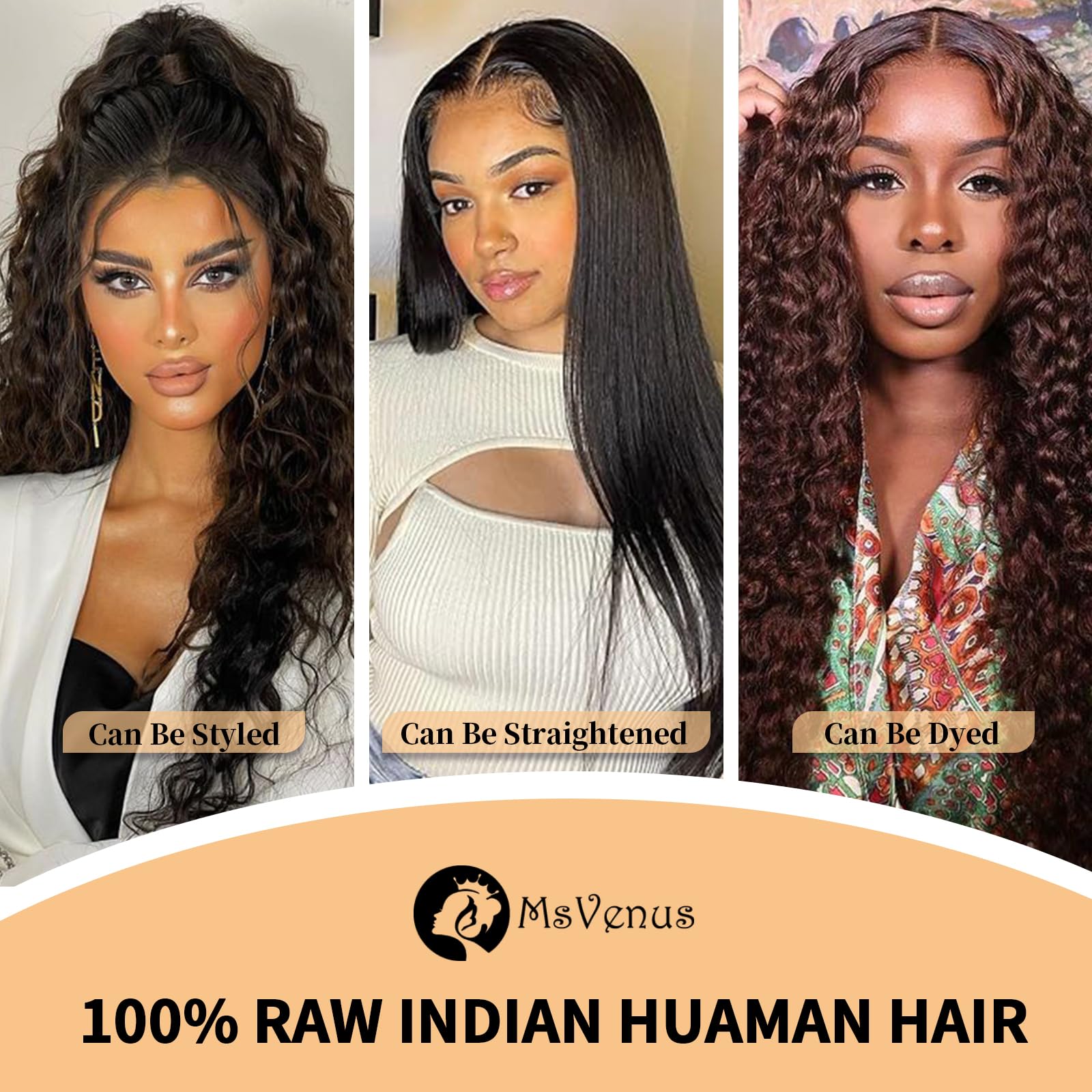 12A Deep Wave Human Hair Bundles 30 30 30 Inches - 100% Unprocessed Indian Virgin Hair for Wet & Wavy Weave - 3 Bundles Deal (Natural Color) - Perfect for Salon Styling, Everyday Wear & Special Occasions