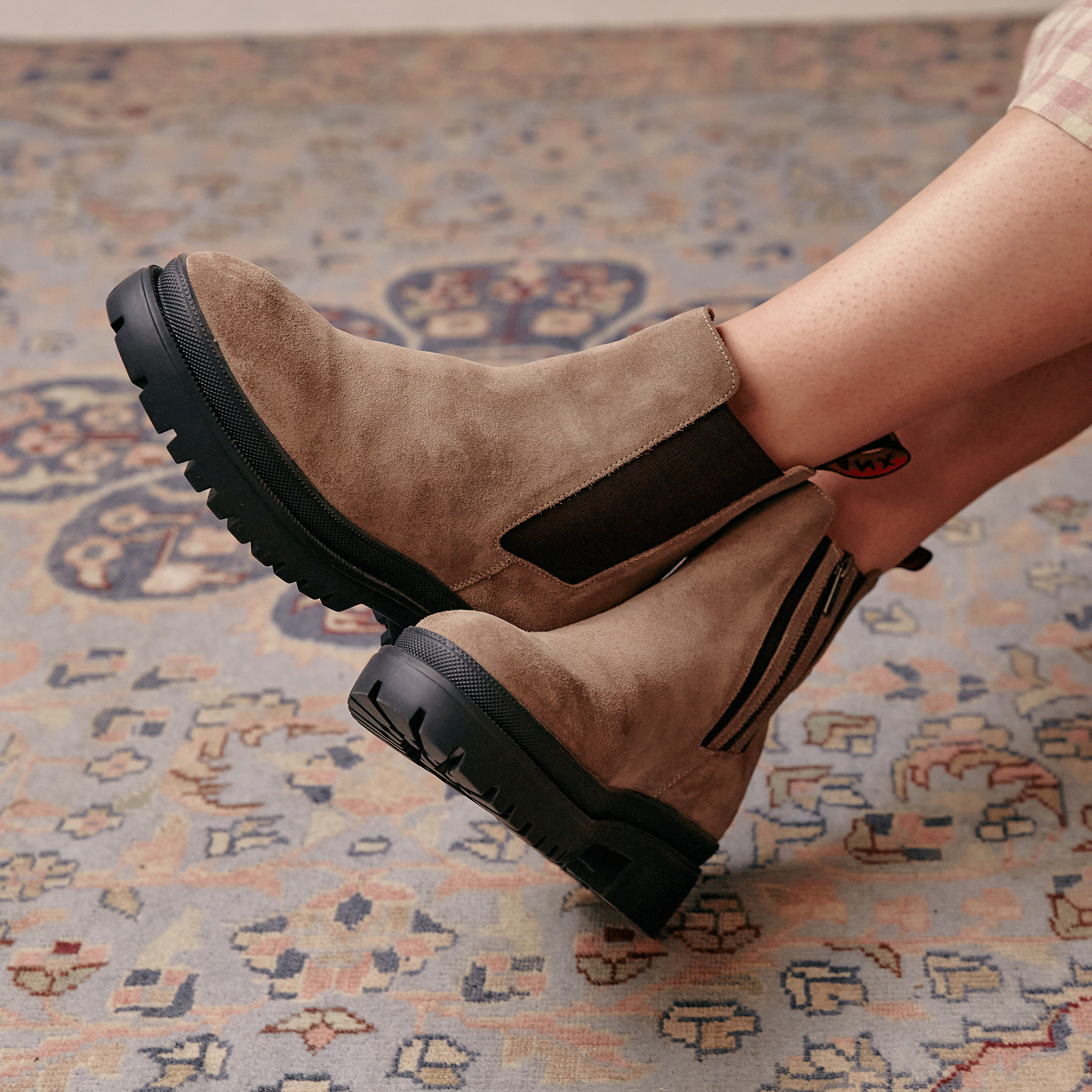 BROCKHALL TAUPE SUEDE SHOES - Stylish & Comfortable Suede Footwear for Men & Women | Perfect for Casual Outings, Office Wear & Date Nights
