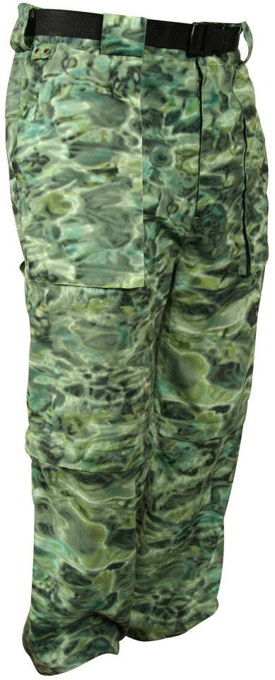 Men's Convertible Camo Fishing Wading Pants with UV Protection - Waterproof Quick-Dry Outdoor Gear for Fly Fishing, Hiking & Hunting Adventures