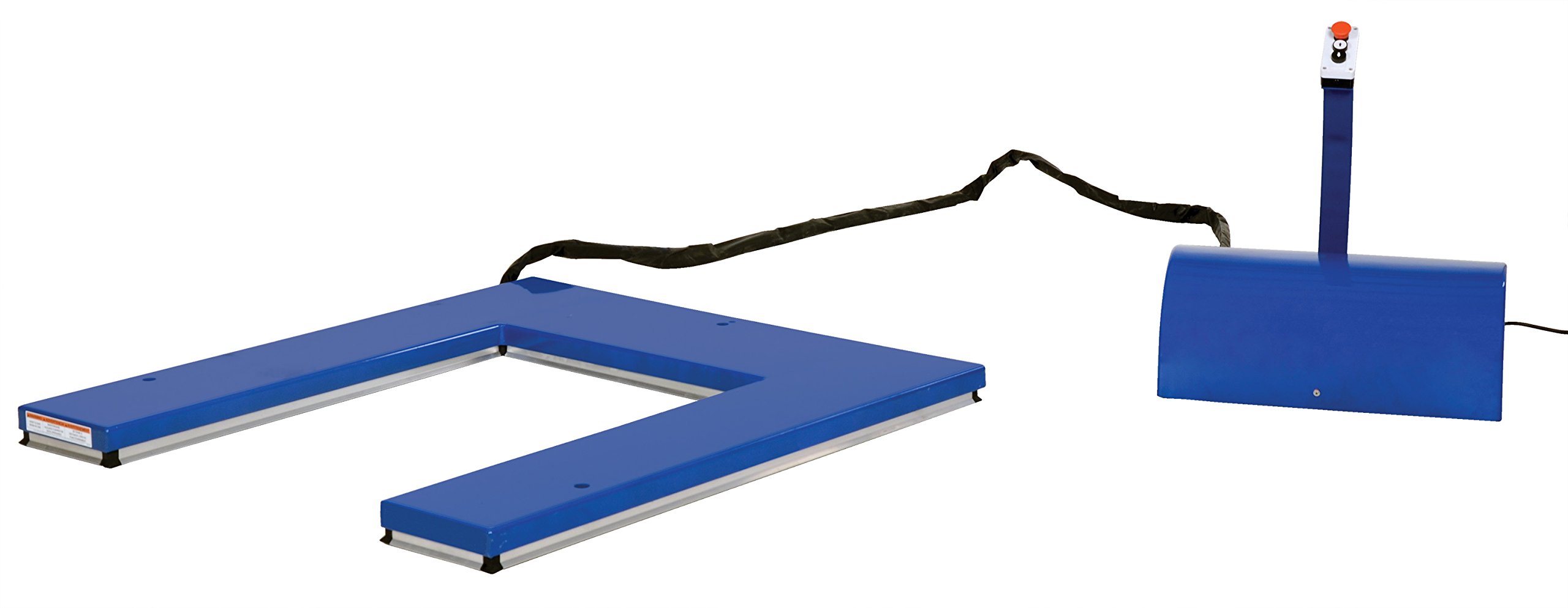 Vestil U-Shaped Electric Lift Table - 2000 lb Capacity for Warehouses, Workshops & Industrial Material Handling