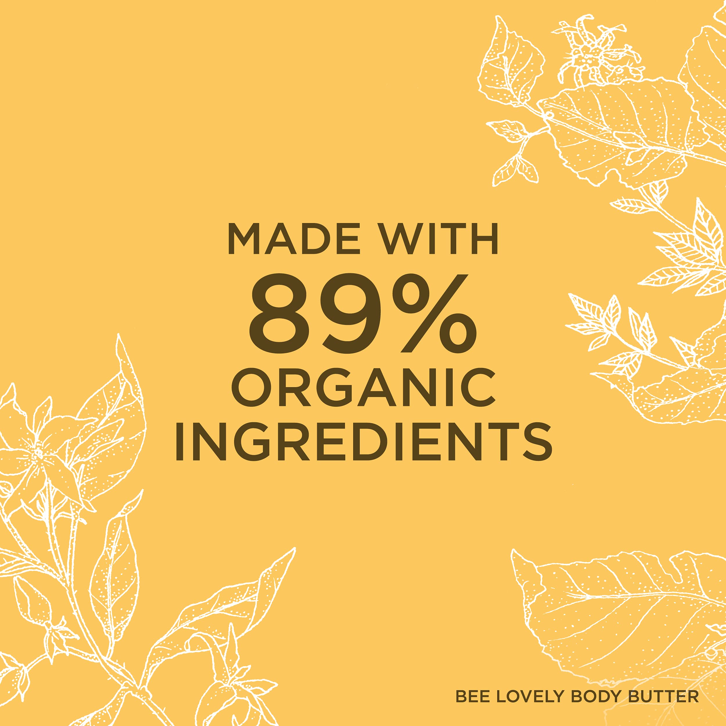 Neal's Yard Remedies Bee Lovely Body Butter 200g - Organic Moisturizing Cream for Dry Skin, Velvety Soft & Nourishing with Honey & Shea Butter - Perfect for Daily Hydration & Aromatherapy Self-Care Routine