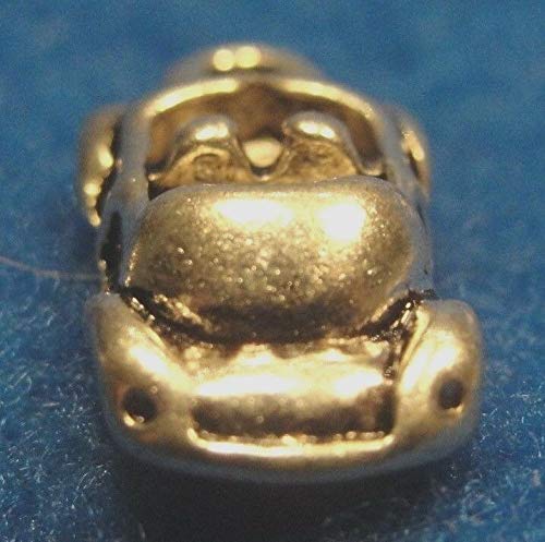 50 PCS Tibetan Silver Car Charm Pendants - Bulk Wholesale DIY Jewelry Making Supplies for Necklaces, Bracelets, Keychains & Crafts (Gifts & Accessories) - Perfect for Car Enthusiasts, Jewelry Makers & Craft Projects