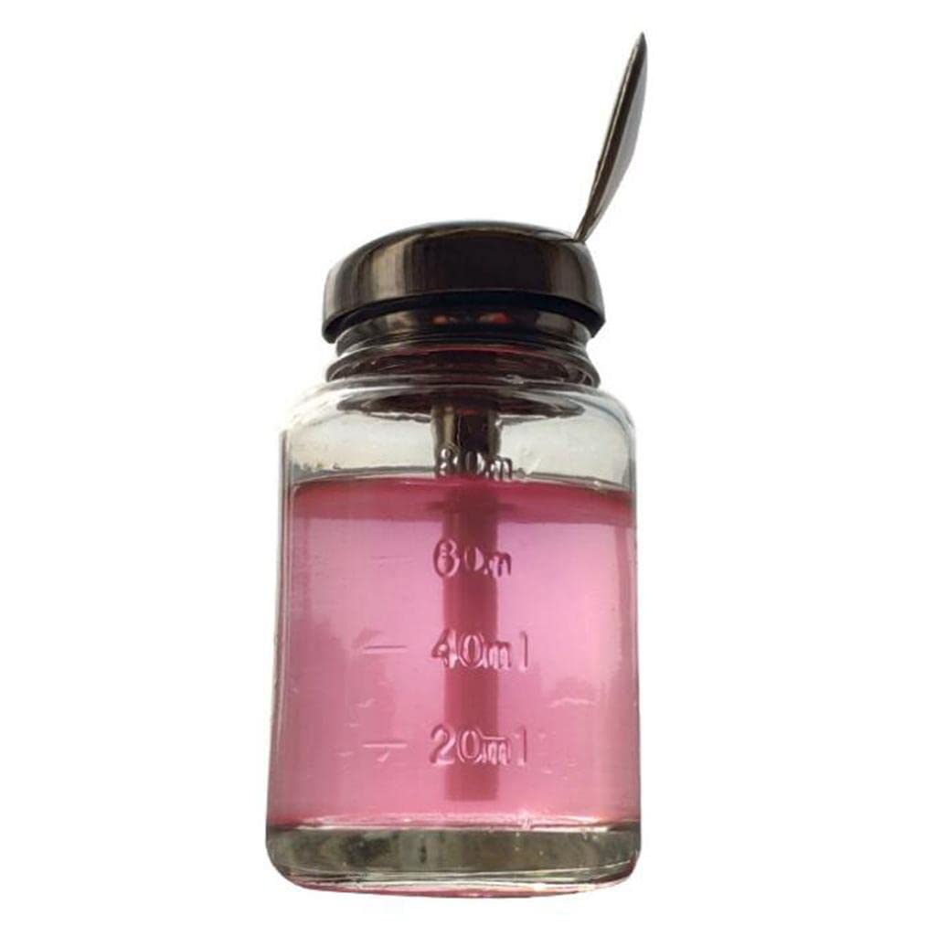 Jojomis 4-Size Empty Glass Pressure Bottle Set - Essential Oil Dispenser, Alcohol Spray Vials for DIY, Travel & Home Use