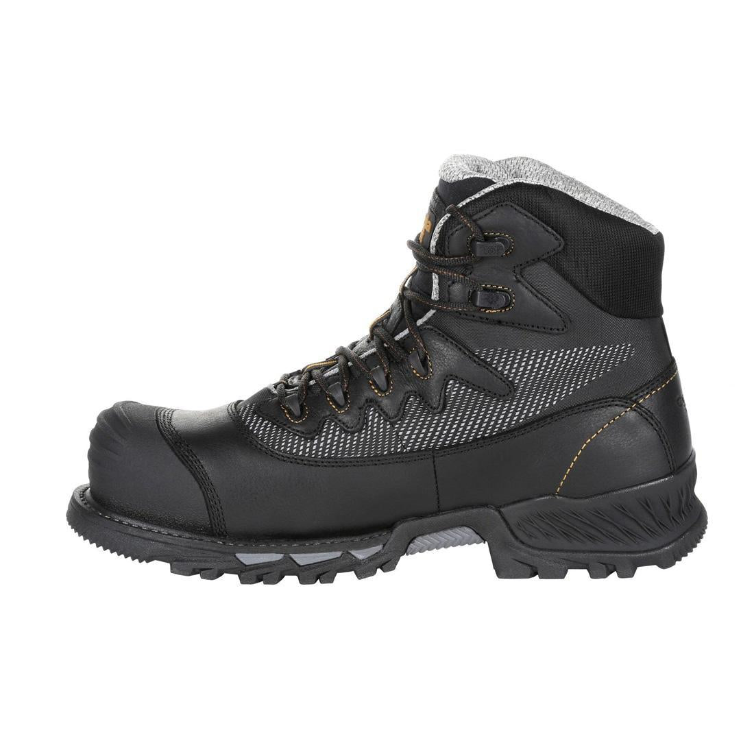Rumbler Composite Toe Waterproof Hiking Work Boots for Men - Durable Safety Shoes for Construction, Landscaping & Outdoor Work