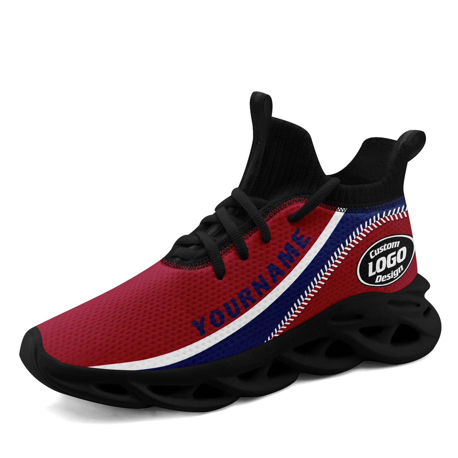 Custom Maxsoul Personalized Sneakers FN030A D028016 - Breathable Comfortable Walking Shoes for Men & Women - Perfect for Running, Gym Workouts & Casual Wear