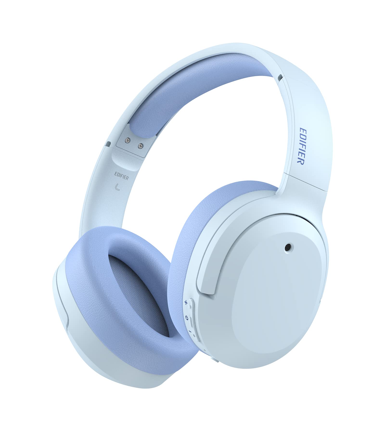 Edifier W820NB Plus Hybrid Active Noise Cancelling Headphones with LDAC Codec | Hi-Res Audio Wireless & Wired | Fast Charge & 49H Playtime | Over Ear Bluetooth 5.2 Headphones in Blue - Perfect for Travel, Work, and Gaming