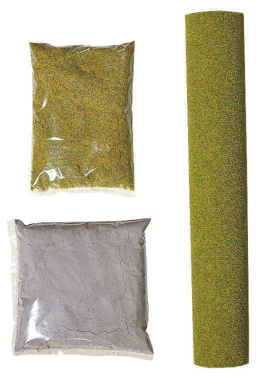 Noch 60800 Scenery Starter Kit - Complete Landscape Modeling Set for Train, Diorama & Architectural Scenes | Realistic Terrain Materials for Hobbyists & Model Builders