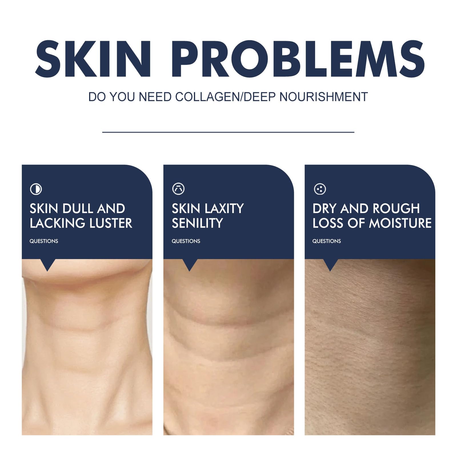 Anti-Aging Neck Firming Cream with Almond Oil & Collagen - Tightening, Lifting & Hydrating Neck Cream for Women - Reduce Wrinkles & Improve Skin Elasticity - Perfect for Night Routine & Daily Skincare Regimen