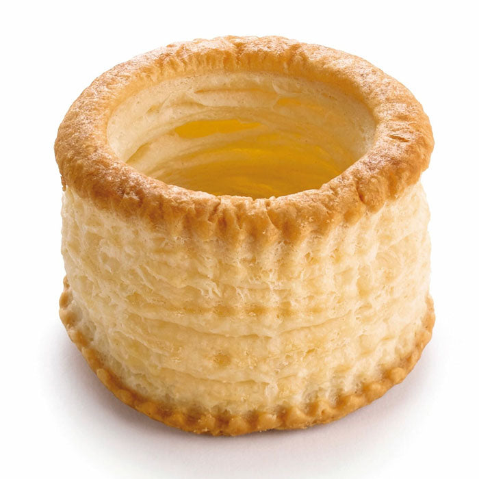 Vol au Vent Puff Pastry Cases - Flaky French Pastry Shells for Appetizers, Desserts & Canapés | Perfect for Parties, Holidays & Elegant Entertaining