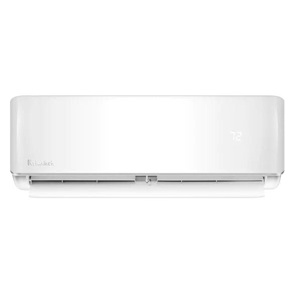 Klimaire 9,000 BTU Mini Split AC Wall Mount WiFi Enabled Air Conditioner with Fan Coil Unit - 115V for Bedroom, Office & Small Spaces