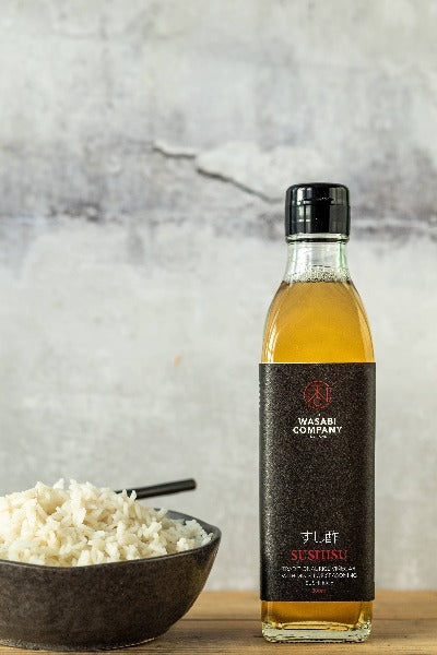 Premium Sushisu Rice Vinegar with Mirin - Authentic Japanese Seasoning for Sushi, Salads & Marinades - Perfect for Home Cooking & Restaurant Use