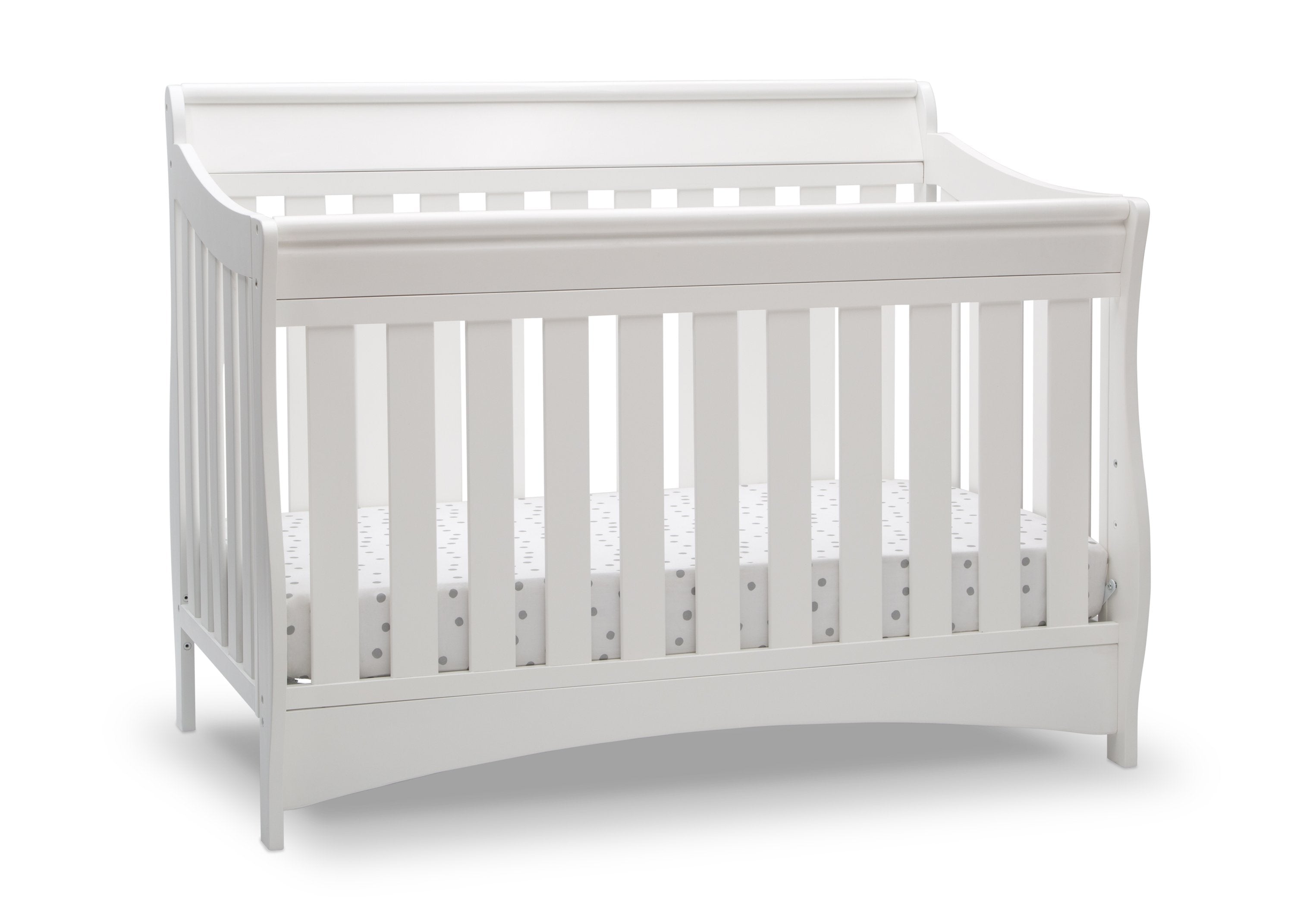 Bentley S Series Deluxe 6-in-1 Convertible Baby Crib - Toddler Bed, Daybed & Full Size Bed - Nursery Furniture for Boys & Girls - Perfect for Newborns to Teens