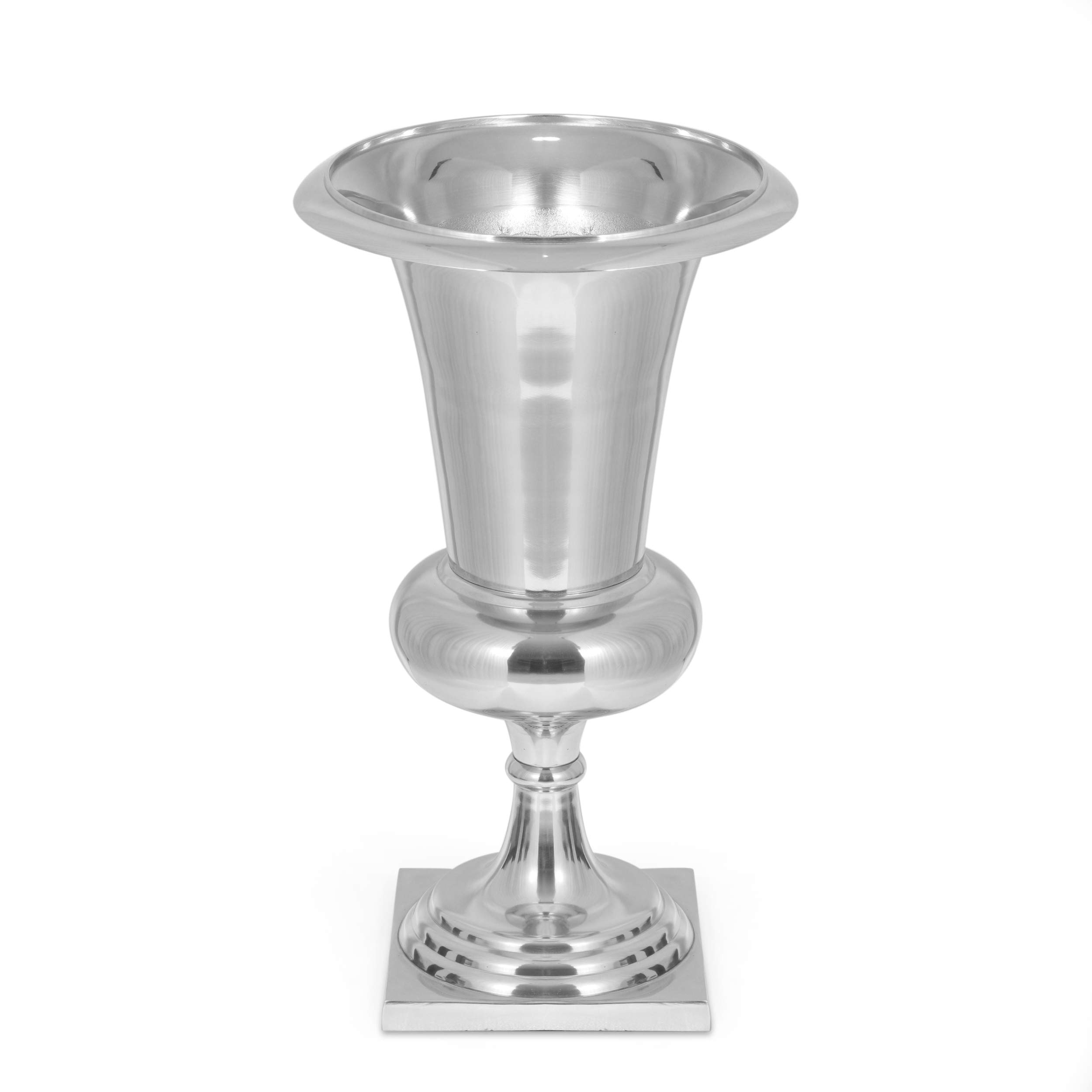 Christopher Knight Home Alledonia Small Silver Planters - Modern Indoor Outdoor Decorative Flower Pots for Home, Office, Patio & Garden Decor