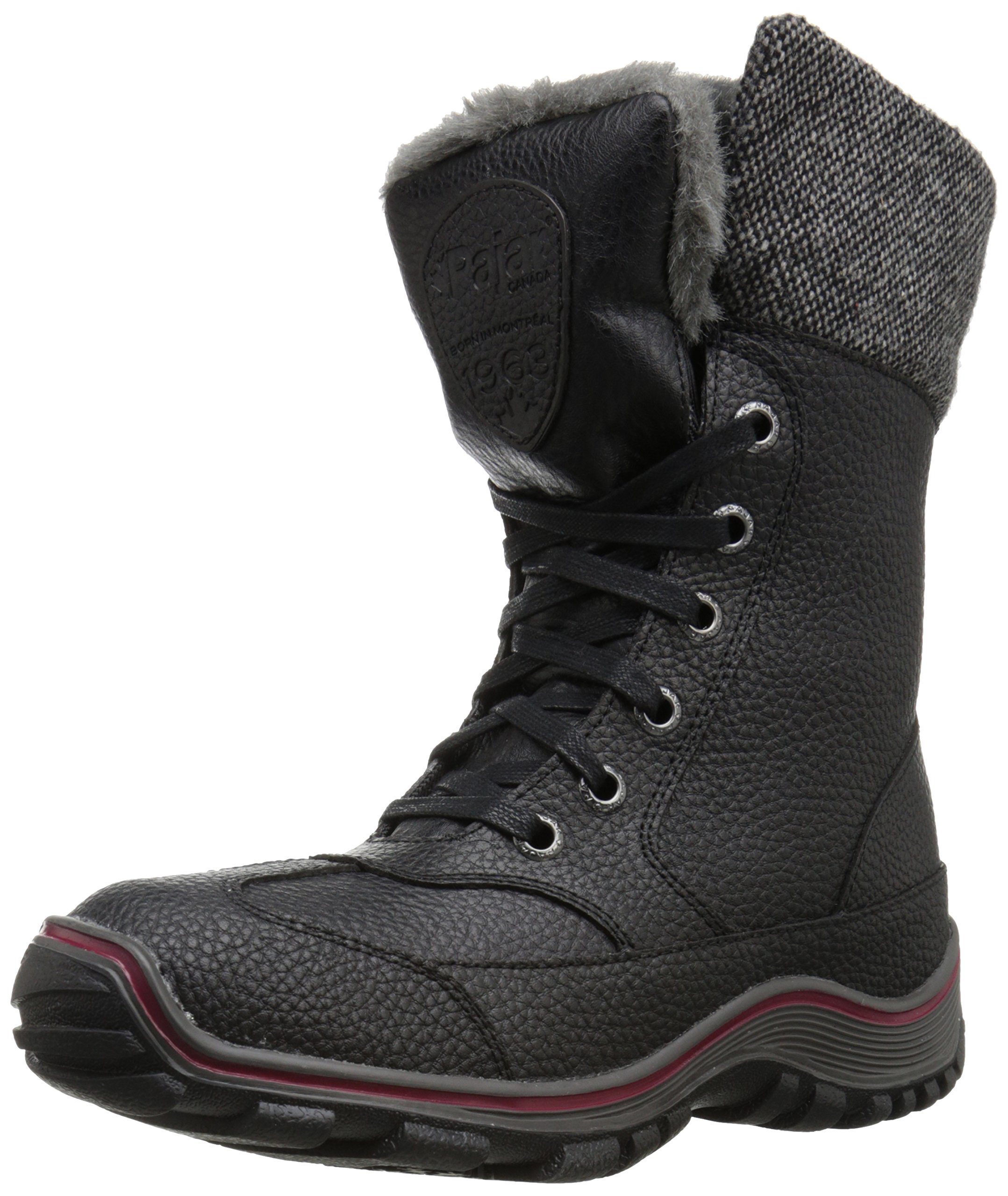 Pajar Women's Alice Boot - Waterproof Winter Snow Boots with Fur Lining, Slip-Resistant Sole for Cold Weather & Outdoor Activities