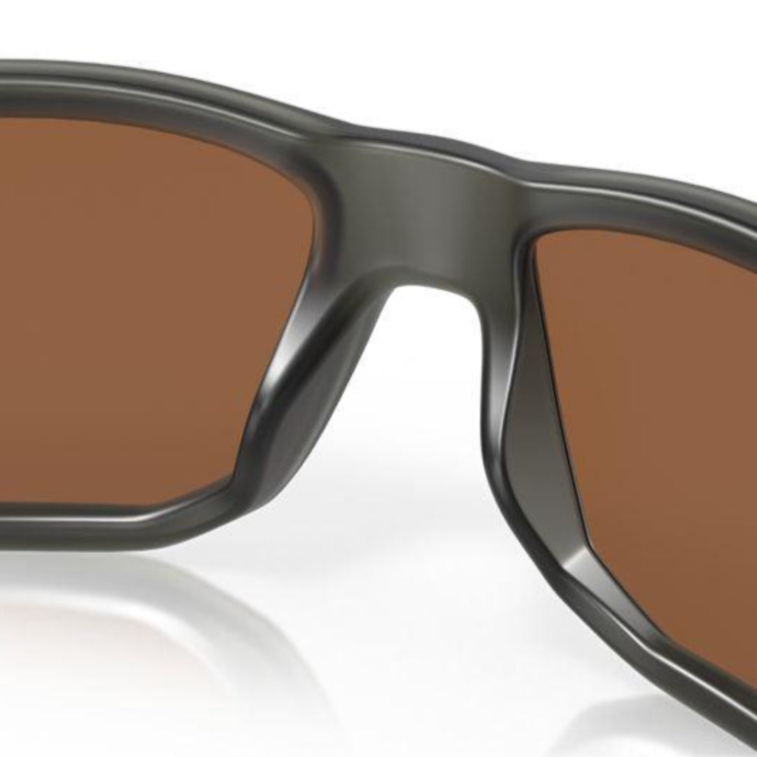 Oakley Gibston Sunglasses Matte Grey Smoke with Prizm Tungsten Polarized Lenses - 0OO9449 944924 - Perfect for Outdoor Sports, Driving & Everyday Fashion