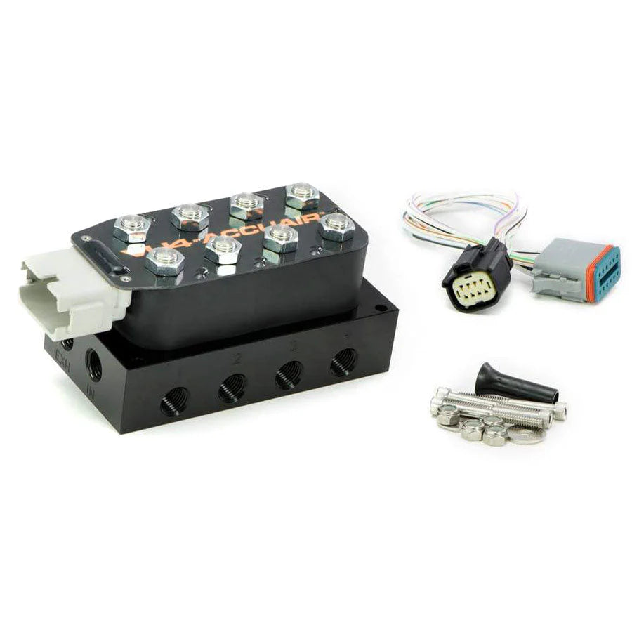 AccuAir Air Suspension Kit - Complete Starter Package for Custom Car Lowering & Smooth Ride | Perfect for Lowriders, Hot Rods & Performance Vehicles