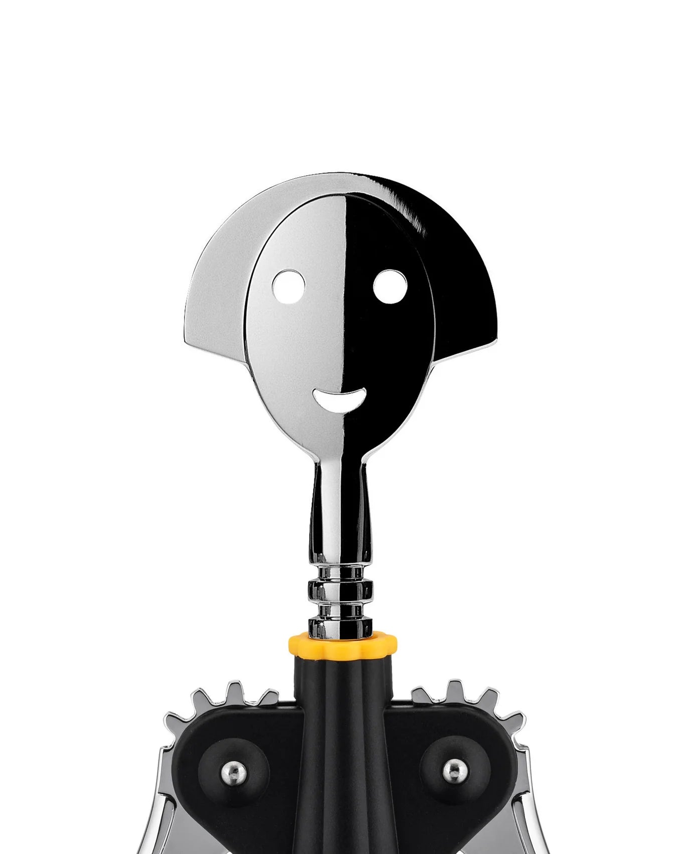 Anna G Corkscrew - Elegant Black Wine Opener for Home, Parties & Gifts | Italian Design Corkscrew with Smooth Operation
