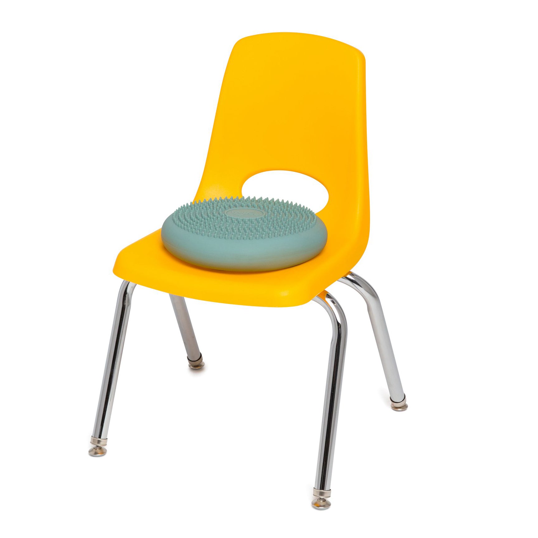 Bouncyband Little Wiggle Sensory Seat Cushion for Kids - Silver | ADHD & Autism Sensory Tool for Classroom, Office & Home Use