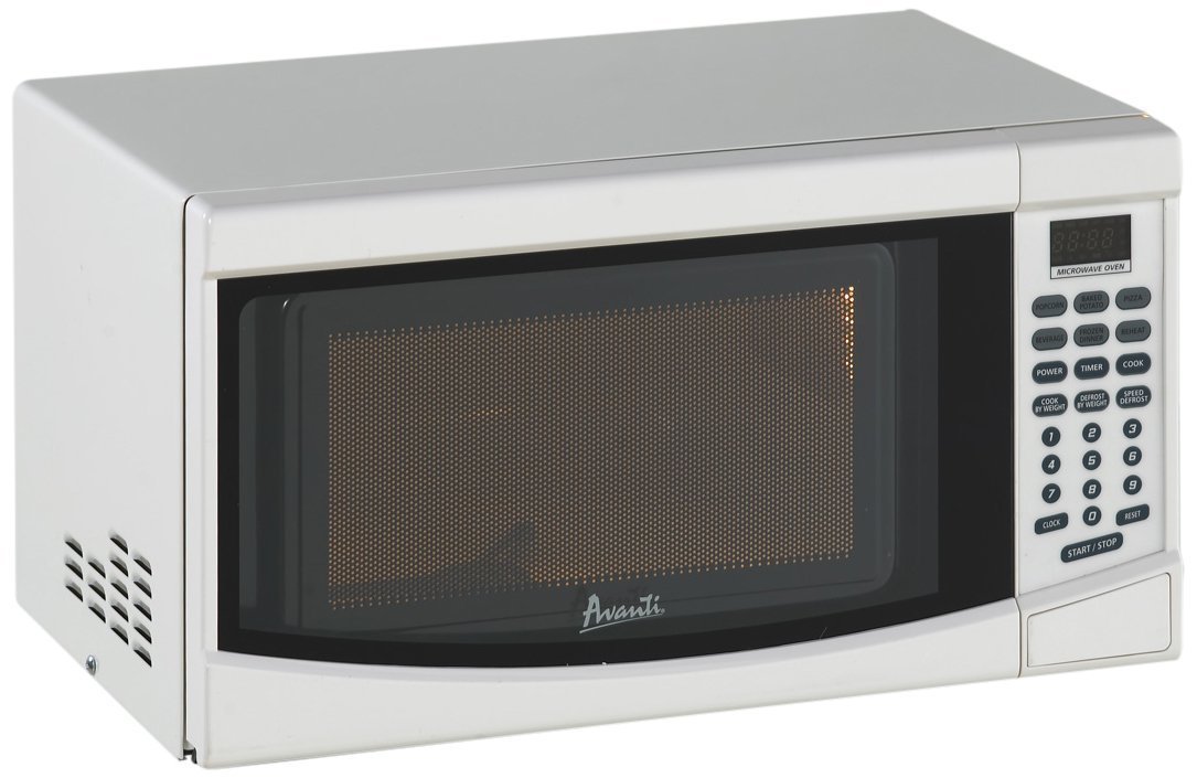 Avanti MO7191TW - 0.7 Cubic Foot Compact Microwave Oven with Touch Control Panel | Perfect for Dorms, Offices & Small Kitchens