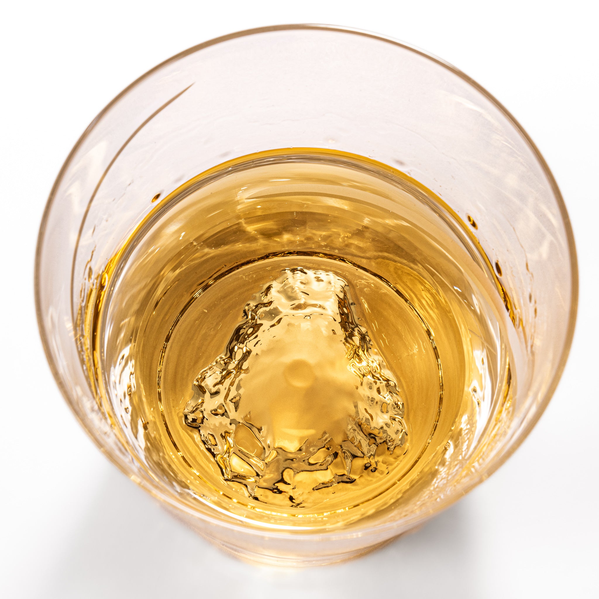 Tajima Mount Fuji Rocks Glass - Japanese Whiskey Tumbler with Breeze Design - Perfect for Scotch, Bourbon & Cocktail Drinking at Home Bar or Gift Giving