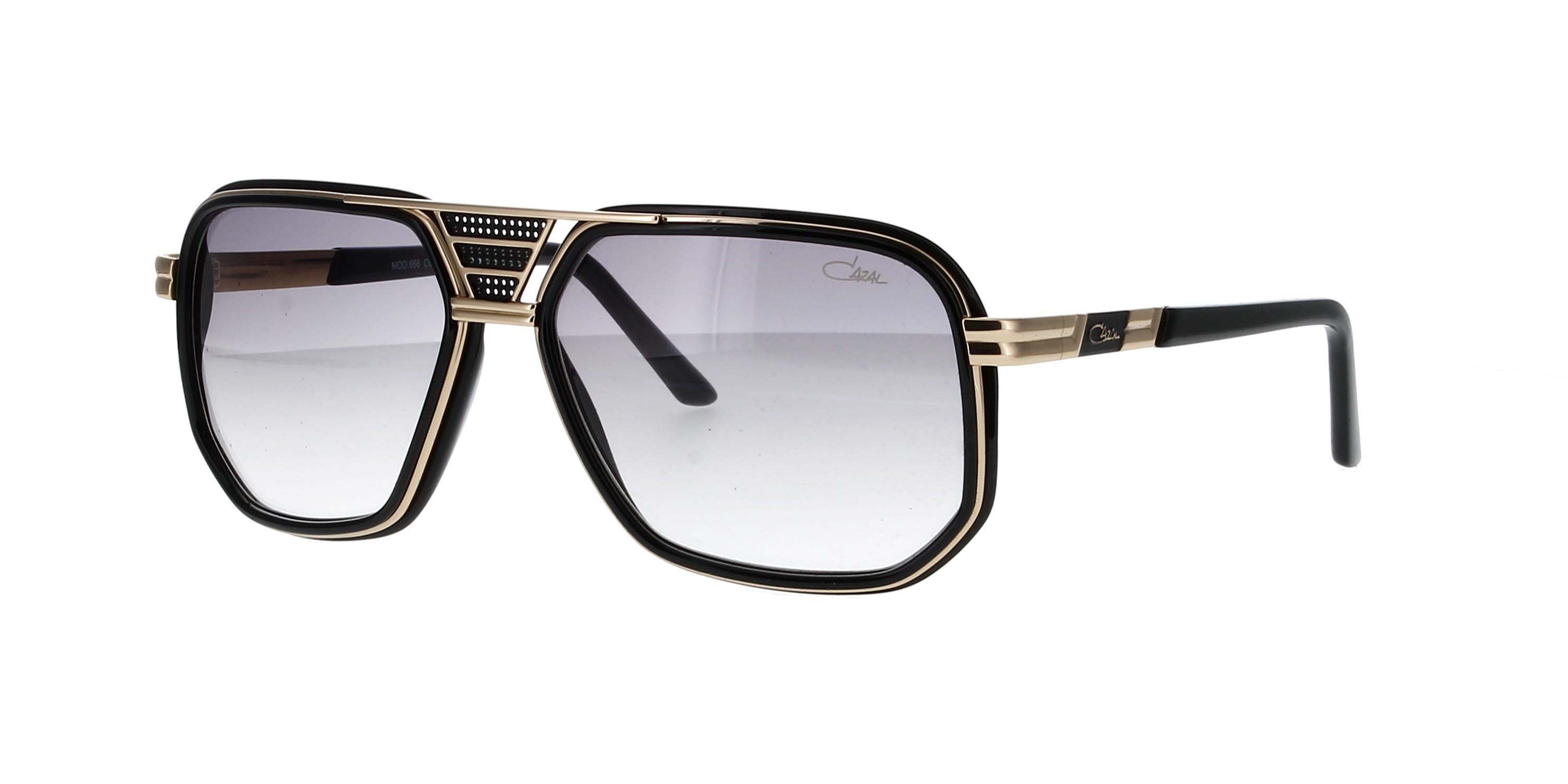 Cazal Legends Sun 666 Sunglasses - Retro Aviator Style UV Protection Shades for Men & Women - Perfect for Driving, Beach, and Outdoor Activities