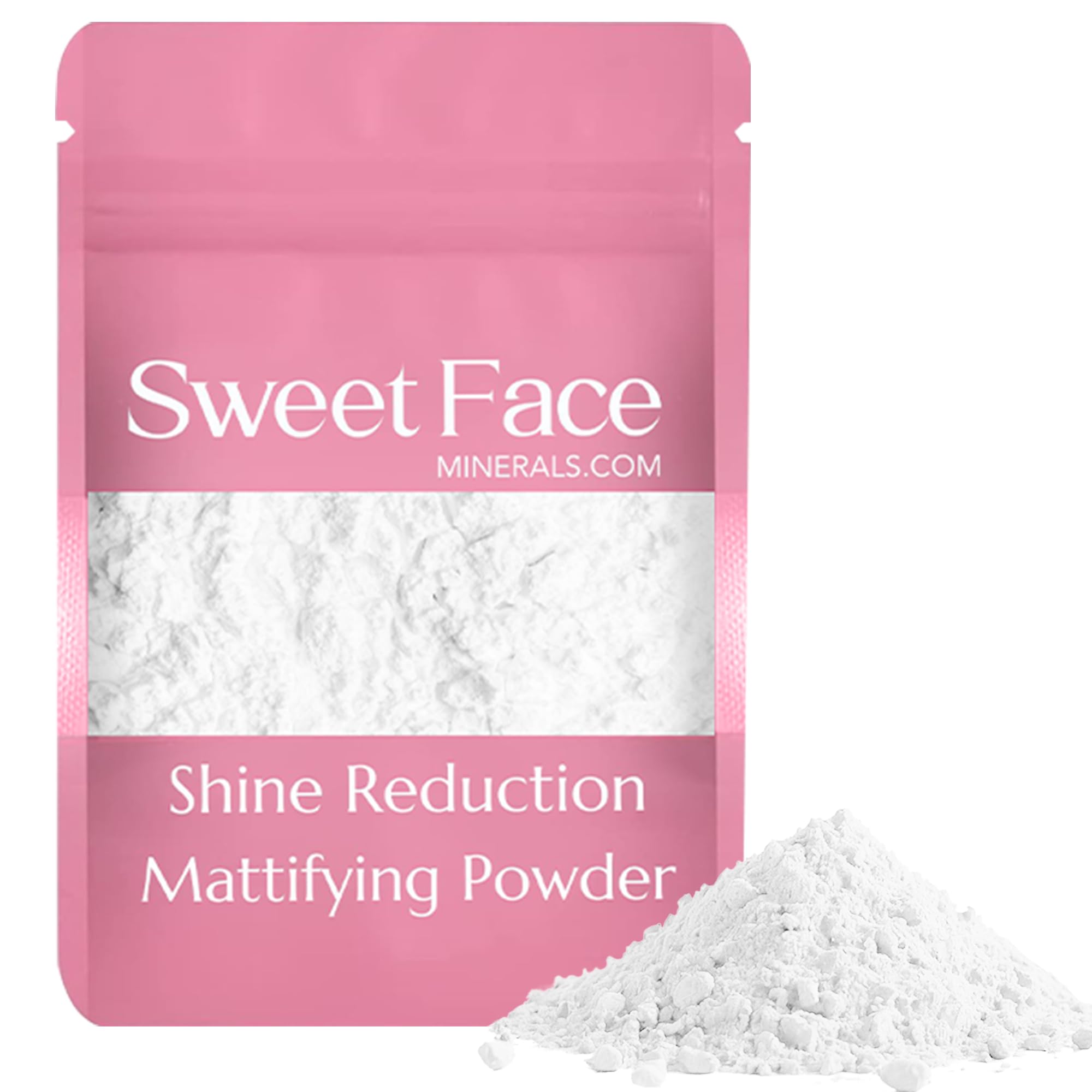 SHINE REDUCTION POWDER Bulk Refill (1 Pound) - Matte Blurring Loose Makeup for Oil Control & Poreless Finish | Silk Soft Focus Setting Powder | Resealable Pouch | Perfect for Professional Makeup Artists & Daily Oil Control Routine