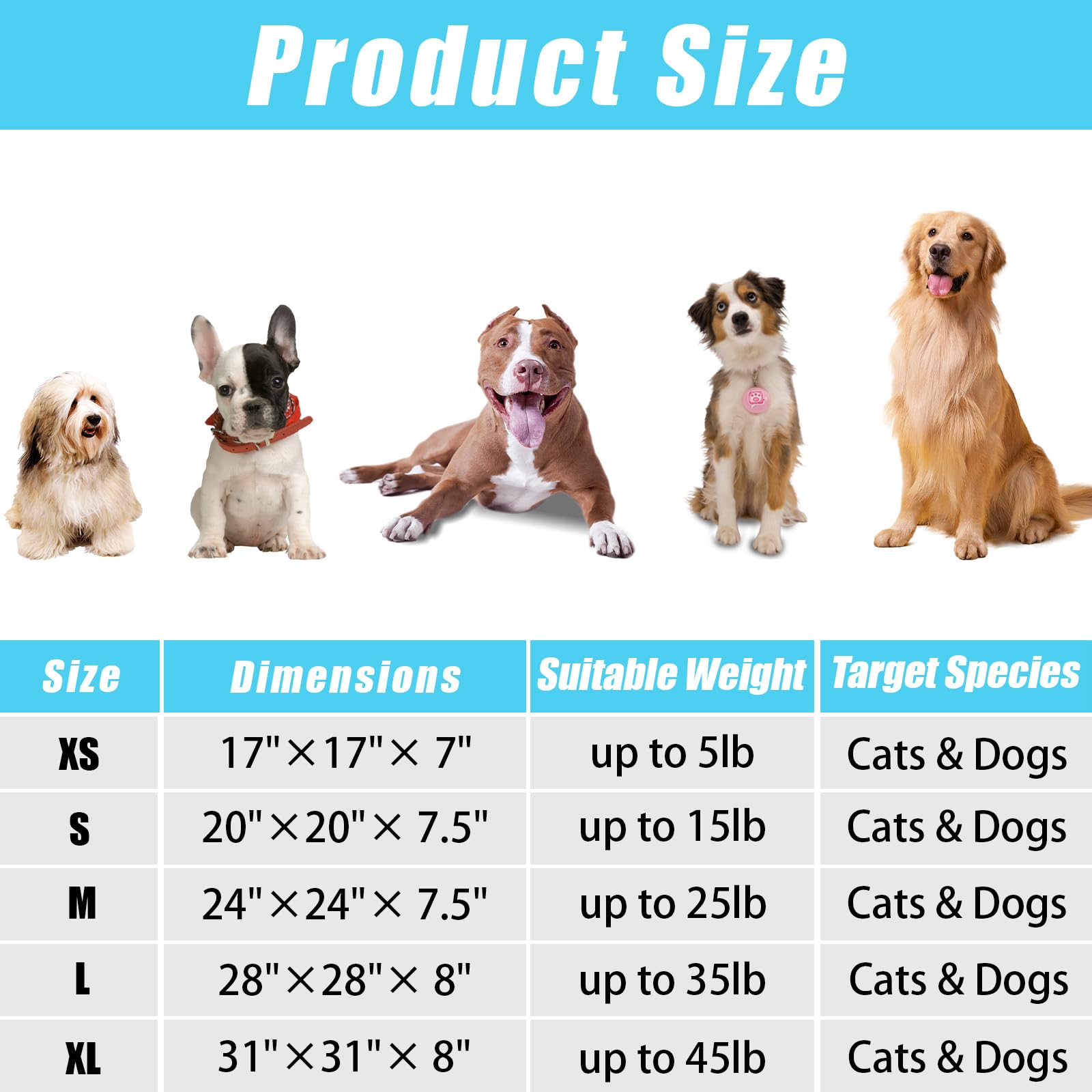 HYQ Small Dog Bed - Soft Fluffy Faux Fur Plush Washable Pet Bed for Small Dogs & Cats with Anti-Slip Bottom (Khaki, 20 Inch) - Perfect for Indoor Pets, Cozy Sleeping & Lounging in Living Room or Bedroom