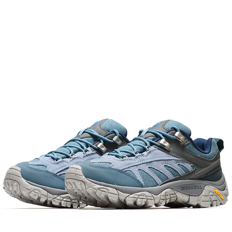 Merrell 1TRL Moab 2 Mesa Luxe Eco SE Hiking Shoes - Women's Blue Waterproof Trail Shoes for Outdoor Adventures & Travel
