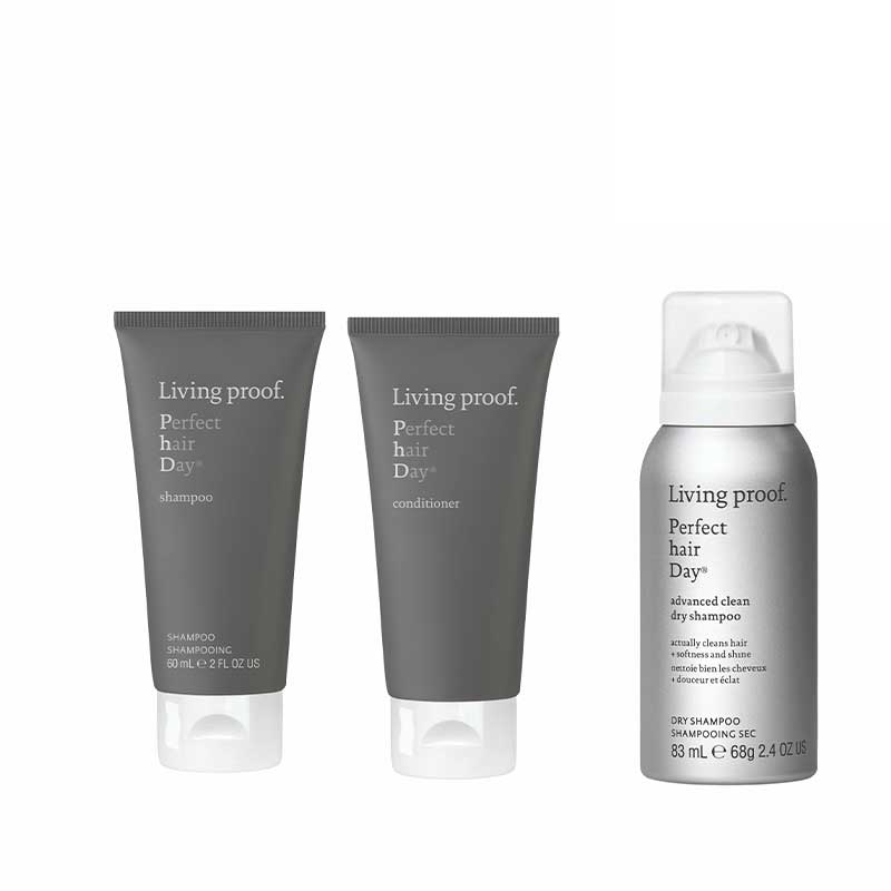 Living Proof Hydrate + Extend Kit - Hydrating Hair Care Set for Dry & Damaged Hair | Perfect for Daily Use & Post-Styling Recovery