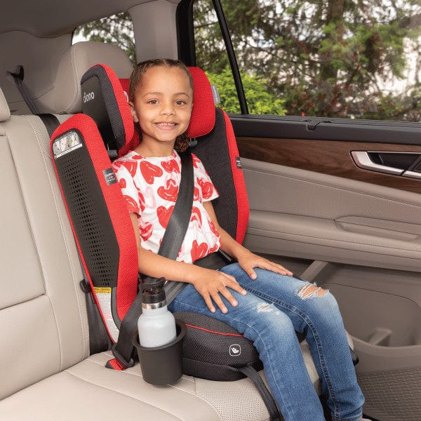 Diono Monterey® 6XT SafePlus™ High Back Booster Car Seat for Kids - Comfortable & Safe Booster Seat for Travel, School & Road Trips