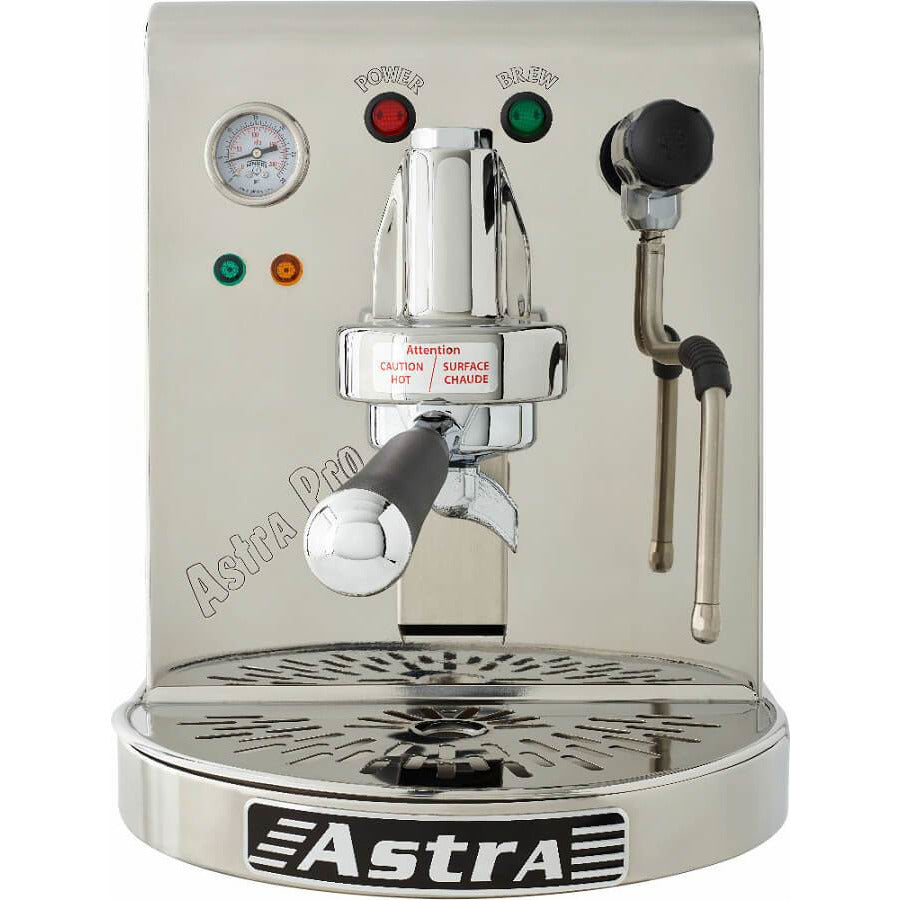 Astra PRO Semi Automatic Espresso Machine for Home Barista - Premium Coffee Maker with 15 Bar Pressure for Rich Espresso, Cappuccino & Latte - Perfect for Kitchen, Office or Coffee Shop Use