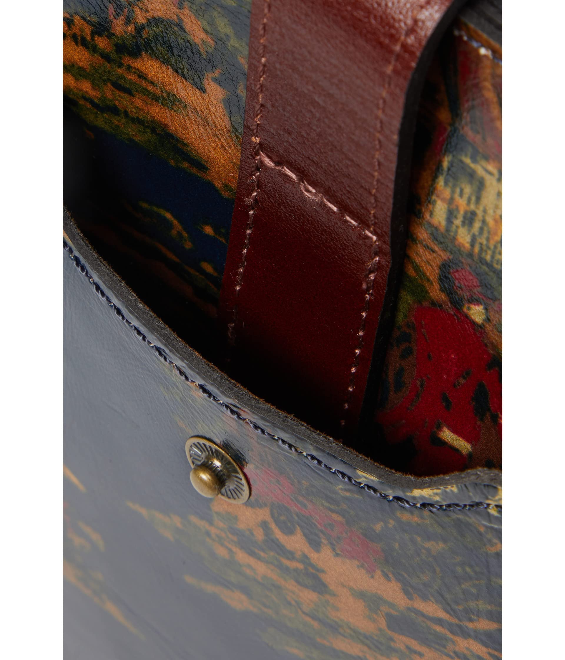 Patricia Nash Farleigh Phone Crossbody Bag - Kent Countryside Design, Adjustable Strap, One Size - Perfect for Travel, Shopping & Everyday Use